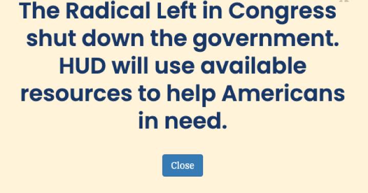 The blame game is on at federal agencies, where political messages fault Democrats for the shutdown