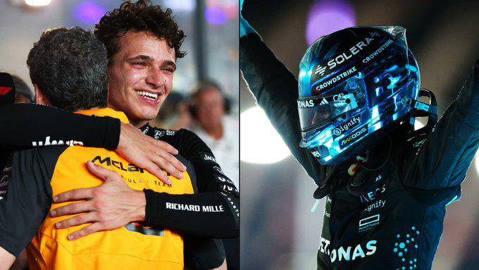 Russell gana en Singapur y McLaren amarra el bicampeonato de la Fórmula 1