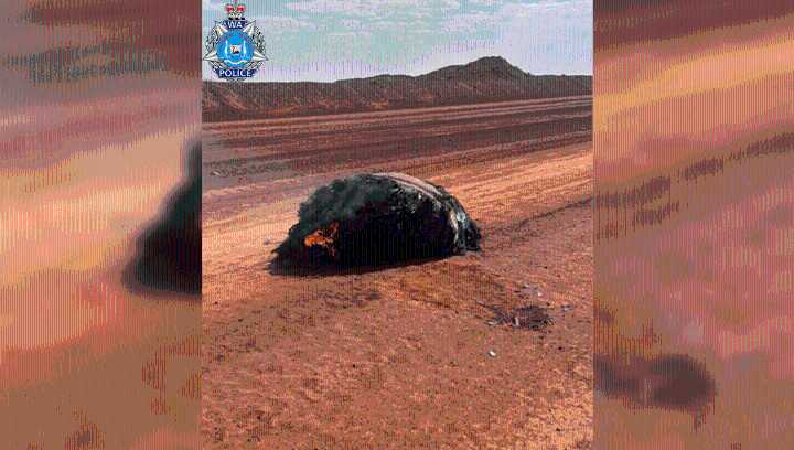 Space Junk Found In Western Australian Desert Reported To Have Landed On Fire