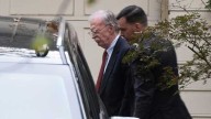 Bolton arrives at court to surrender to authorities on charges in classified information case