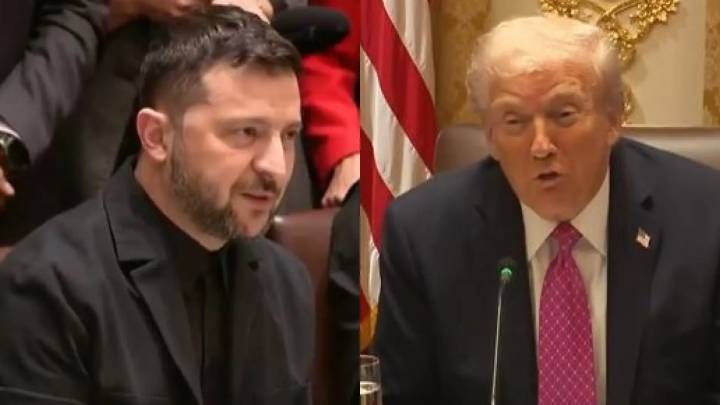 Trump vuelve a fijarse en el estilismo de Zelenski en la Casa Blanca: "Llevas una chaqueta preciosa, tiene mucho estilo"
