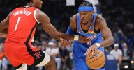 Thunder celebrate ring ceremony, banner unveiling and double