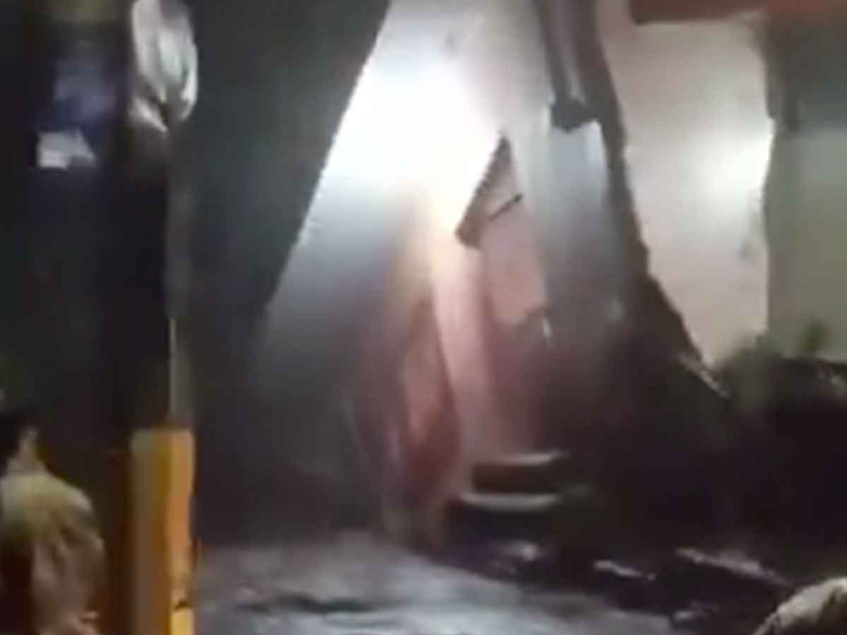 Tormenta tropical Raymond provoca derrumbe de vivienda en Jalcocotán, Nayarit