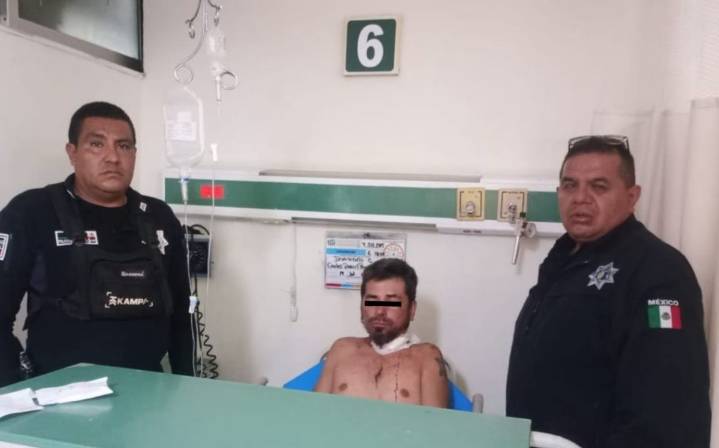 Carlos Daniel 'N' es detenido tras apuñalar a su familia en Ecatepec; hay 3 niños entre los heridos