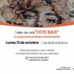 Taller de arte para crear bolsas personalizadas...