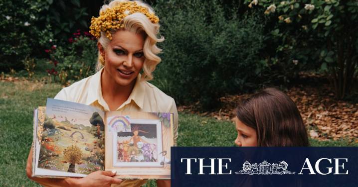 Confetti and the Rainbow Garden: Courtney Act releases children's book about identity and acceptance