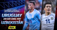 Dónde ver Uruguay vs. Uzbekistán: canales que televisan el amistoso FIFA