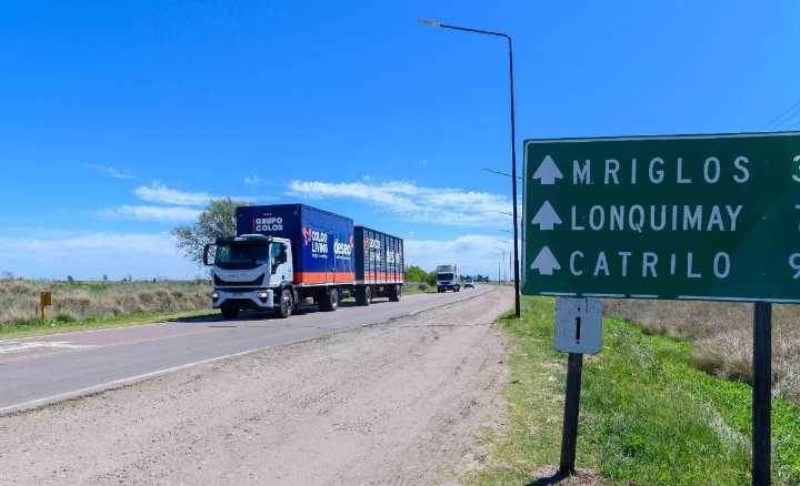 La Pampa tendrá su primera vía segura con carriles de sobrepaso y pesaje dinámico