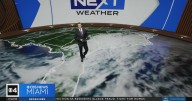 Push of dry air working its way to South Florida, bringing cooler conditions early next week