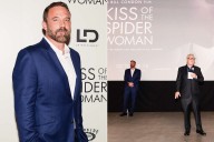 Ben Affleck Awkwardly Stood Solo Onstage 7 Minutes at 'Spider Woman' Premiere