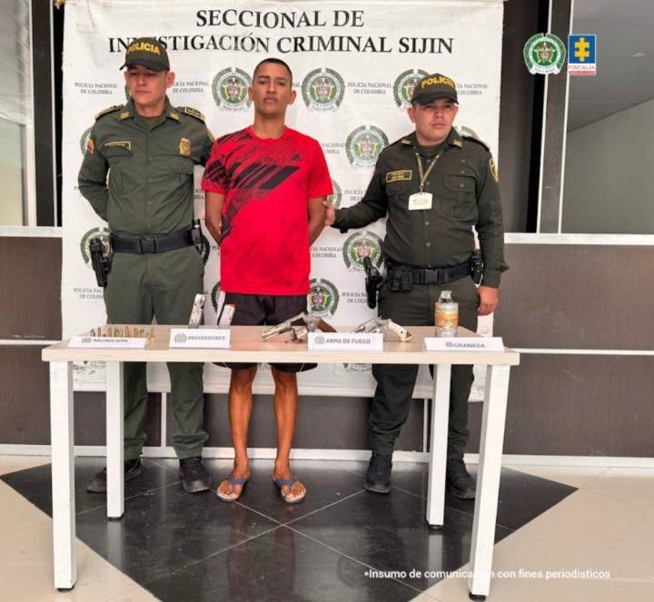 A la cárcel por porte ilícito de arma de fuego