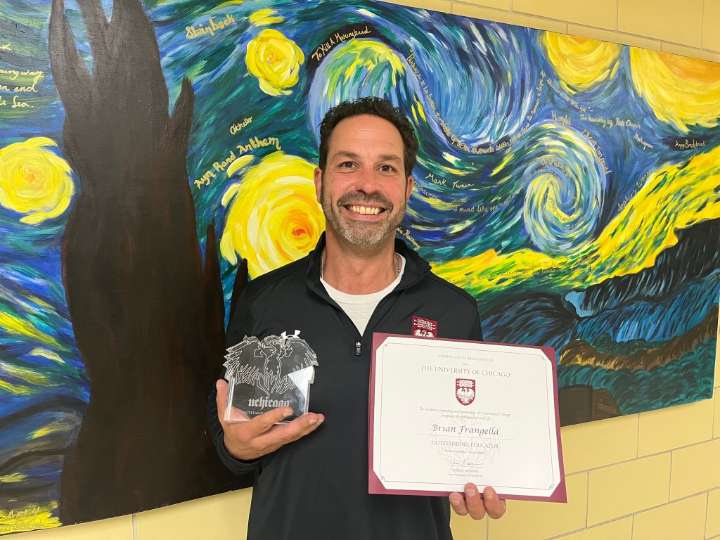 Oak Lawn Community High teacher lauded by University of Chicago