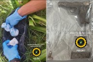 Encontraron un arma y cocaína en el patio de una escuela entrerriana
