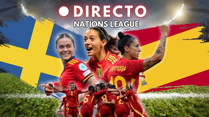 Suecia - España de Nations League femenina, en directo: marcador, goles y última hora de la vuelta de semifinales