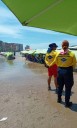 Cierran playas en Lechería por fuerte oleaje