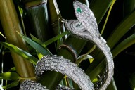 Bulgari's dazzling Serpenti High Jewellery watch charms with a secret dial