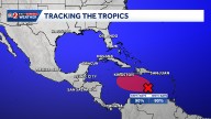 Invest 98-L nearing tropical storm status in Caribbean Sea