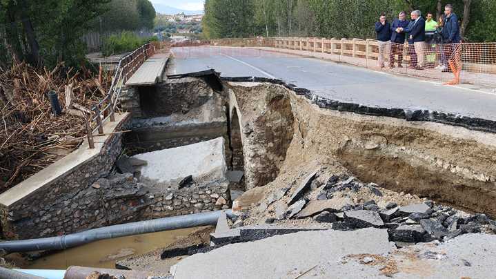 Más de 1,8 millones para reparar las infraestructuras afectadas por la dana en Granada