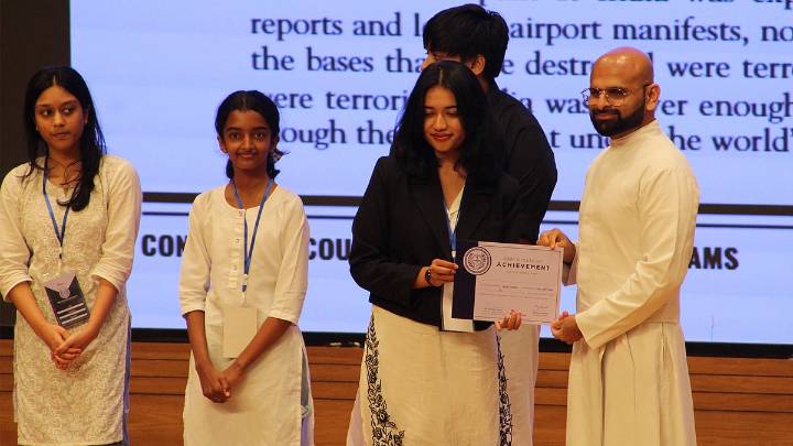 Alliance University students participate in Christ Academy MUN 2025