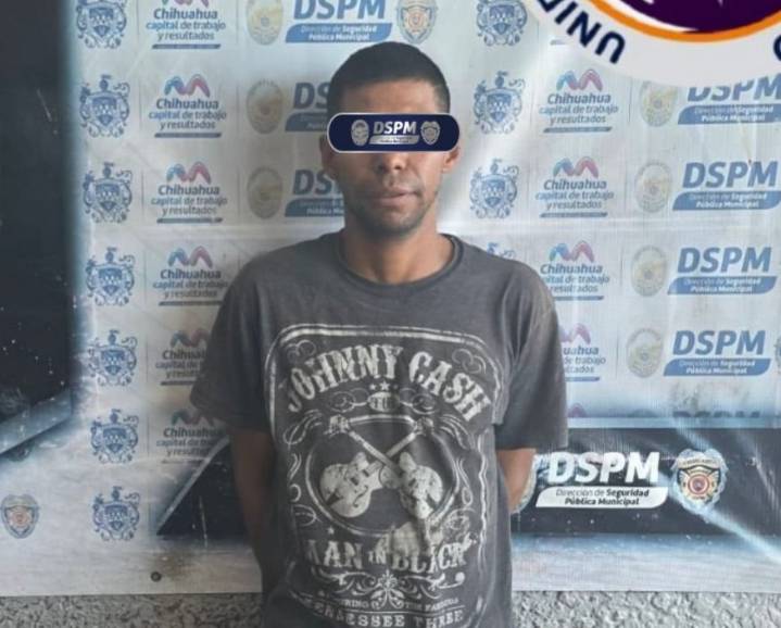 Logra Policía Municipal captura de hombre acusado de violación en la colonia Vida Digna