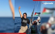 Mexicanas en flotilla hacia Gaza piden ayuda a Sheinbaum tras ser interceptadas