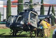 Trasladan vía aérea  a menor de Cuauhtémoc a Torreón