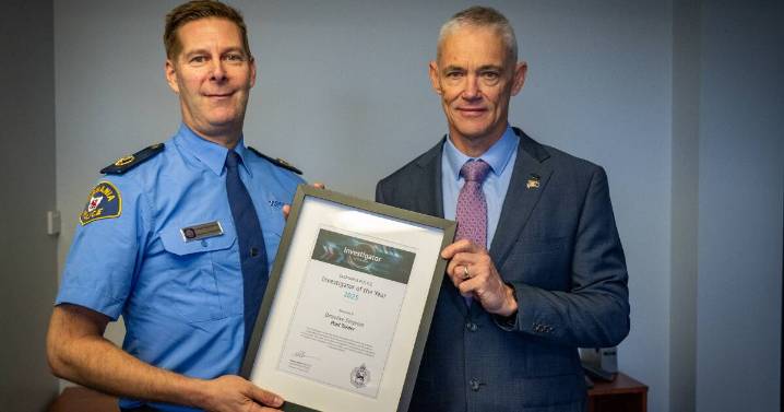 Launceston detective wins Investigator of the Year award