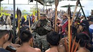 Milicia Bolivariana refuerza la ribera del río Orinoco en el Estado Amazonas