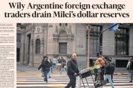 Dura advertencia del Financial Times: "El fracaso de Milei ha inquietado a los inversores"