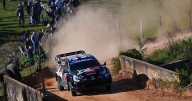 Rovanpera grabs lead in Central European Rally after Ogier crashes out