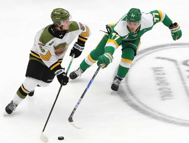 Sudbury Wolves forward Rowan Henderson works way onto NHL draft radar
