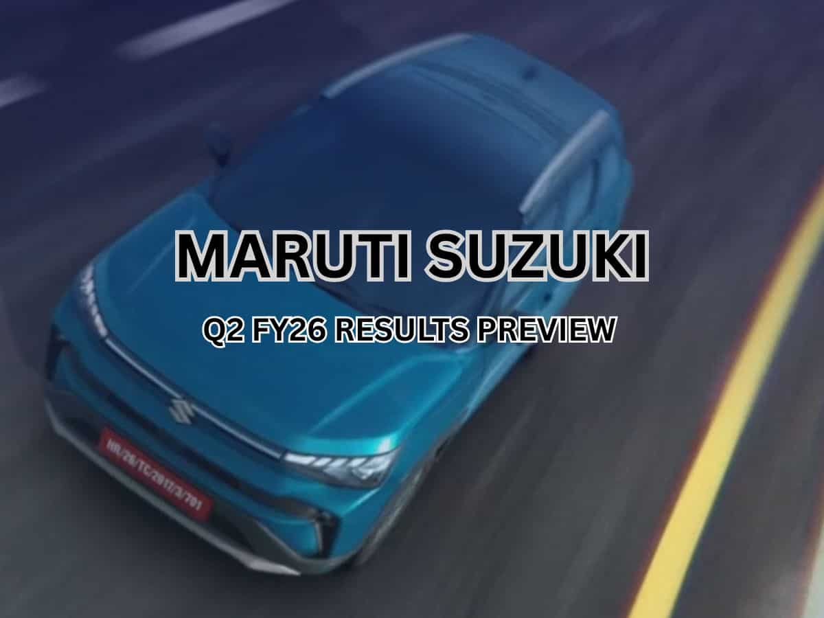 Maruti Suzuki Q2 Results Preview: PAT likely to grow 15% to Rs 3,535 crore, realisation pegged at Rs 7.28 lakh