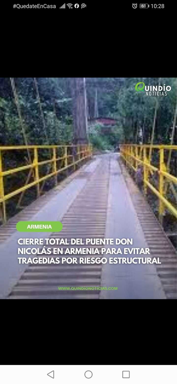 «Puente Don Nicolás: Un Riesgo Inminente para la Comunidad»