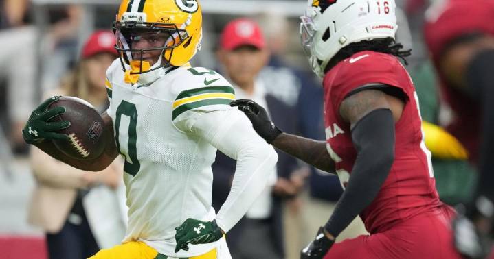 Packers list five as questionable — including Christian Watson — for Sunday vs. Steelers, add Matthew Golden with hip issue