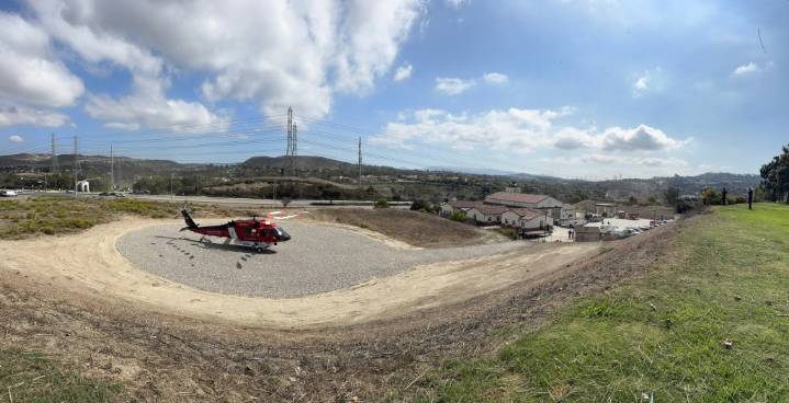 OCFA establishes helipad for quicker emergency responses in southern Orange County