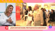 Carlota Corredera se estrena en 'D Corazón' con cautela: "No quiero que me riñan mis otros compañeros"