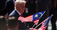 Photos from US President Donald Trump's visit to Malaysia, South Korea and Japan