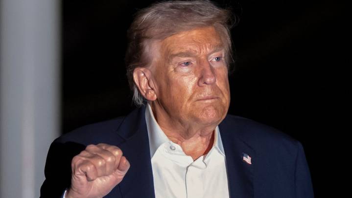 Trump makes clear he won't weigh in on a two-state solution after celebrating Gaza ceasefire deal