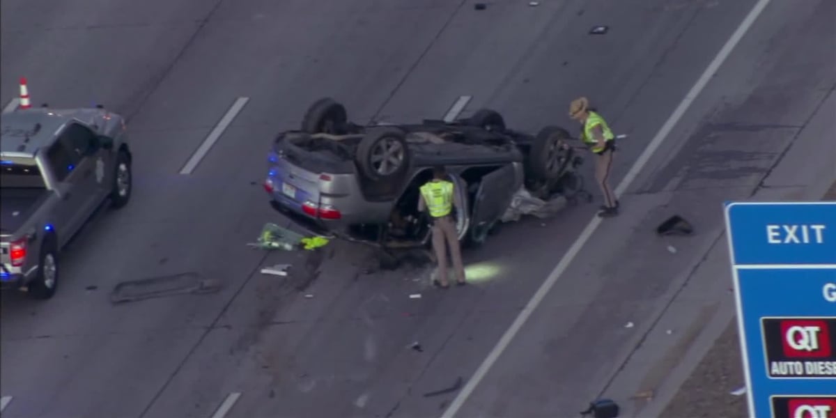 Troopers identify woman killed in rollover crash on I