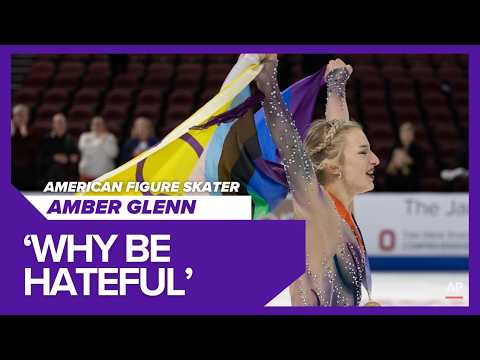 Why be hateful: American figure skater Amber Glenn discusses LGBTQ inclusivity