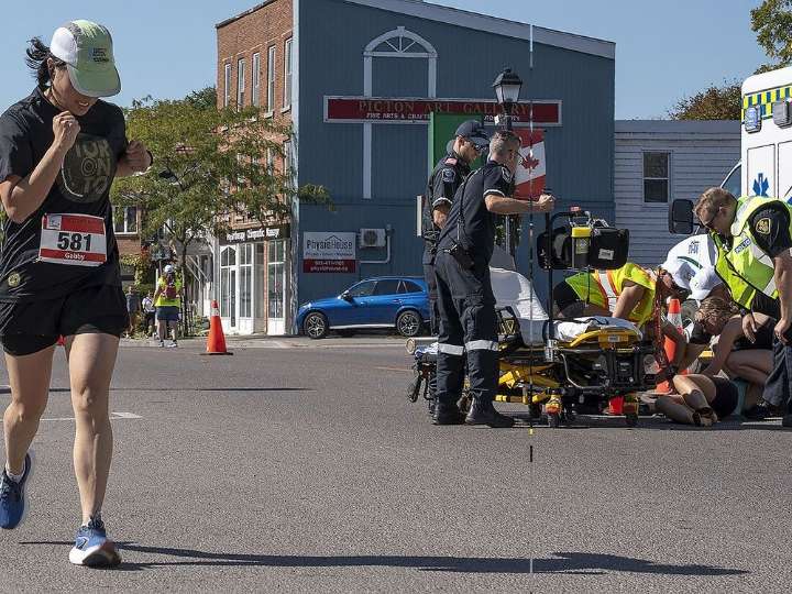 Big community support greets record numbers at County Marathon