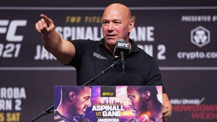 Dana White strikes 'deal' with UFC 321 star during press conference for potential title fight