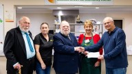 Peel Community Kitchen receives surprise donation from The Royal Order of Scotland