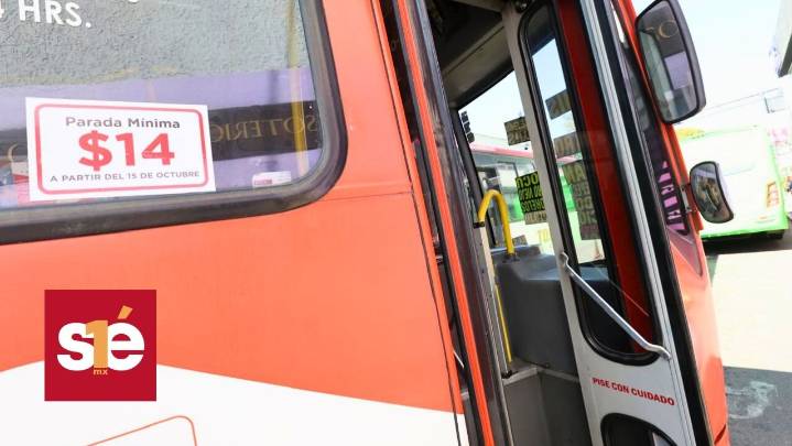 Dos pesos más por viaje: nuevo ajuste tarifario en transporte del Edomex