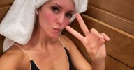 Nina Dobrev's Mirror Selfie in Sports Bra Sparks Double Take