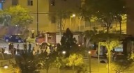 La colisión entre un coche y el tranvía en Valdespartera mantiene el servicio interrumpido