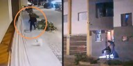 Nuevo ataque con explosivo en Trujillo: video registra al atacante dejando dinamita en la puerta de un hotel