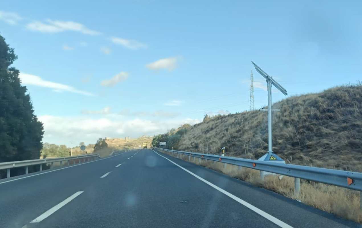 Nuevo radar de tramo muy cerca de Toledo capital con más de 9 kilómetros