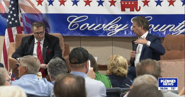 Republican candidates for governor talk Kansas' future at forum