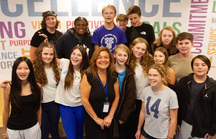 Barrington Teacher of the Year shares this message with students: ‘Move the candy’